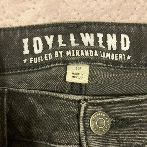 Black Jean Pants - Picture 2 of 4